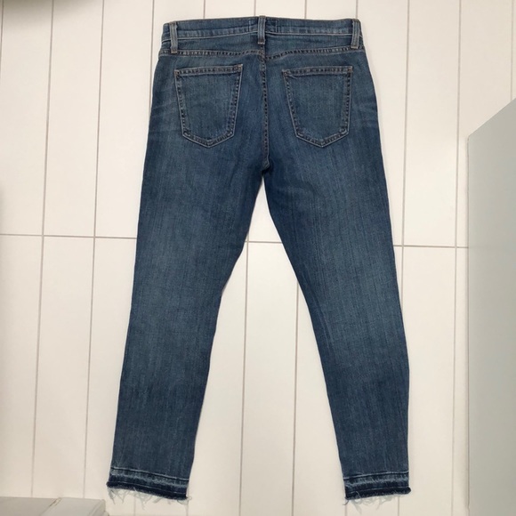 Current/ Elliott Cropped Straight Leg Denim - Picture 3 of 5